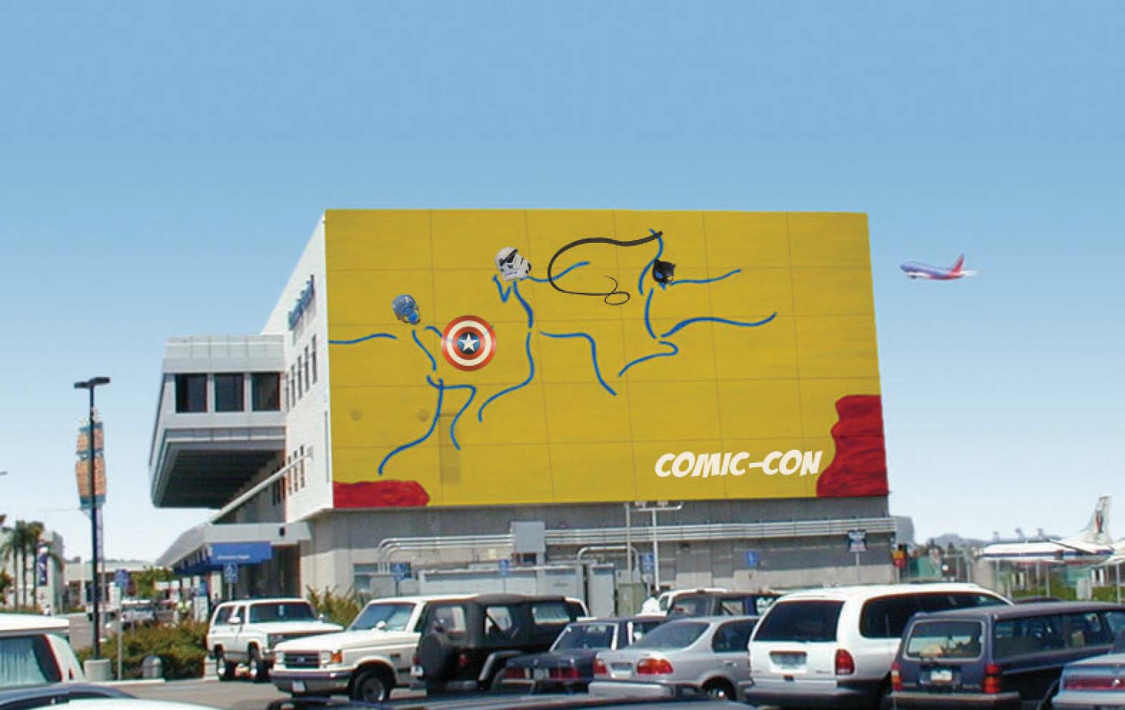 Lindbergh Field - Comic Con