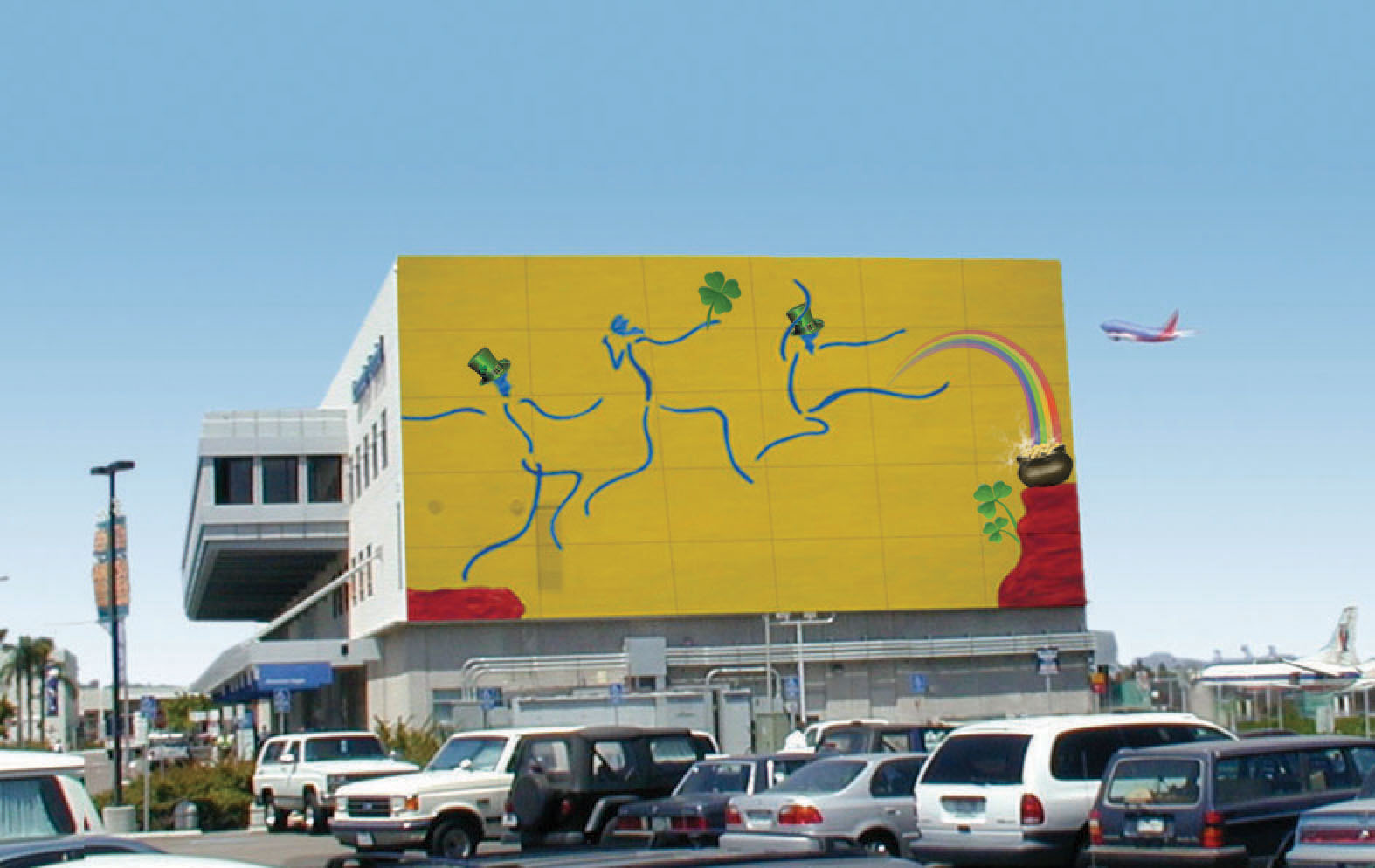 Lindbergh Field - St. Patty's Day
