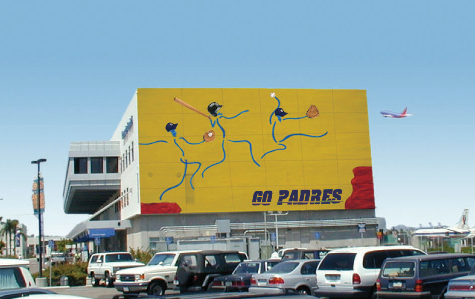 Lindbergh Field - Go Padres